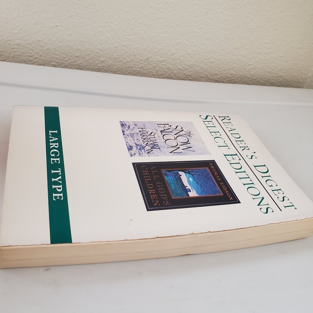 Readers Digest Select Editions Large Type Snow Falcon All Gods Children 2000 - Picture 4 of 10